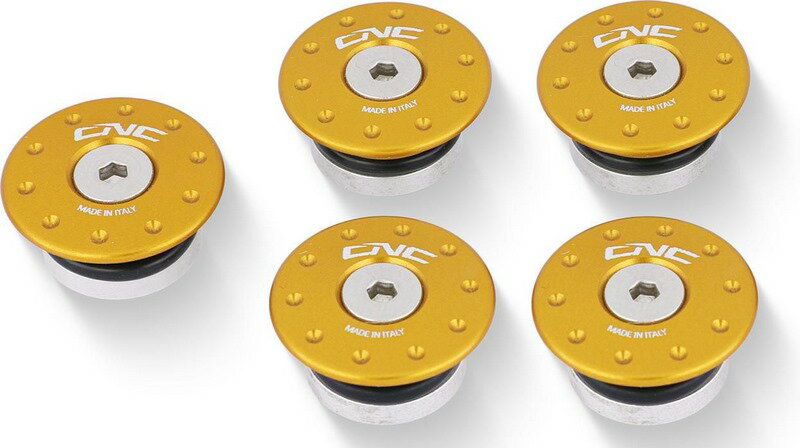 CNC Racing / シーエヌシーレーシングフレームキャップセット Ducati 748 916 996 998 ゴールド | TT309G