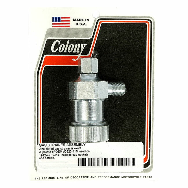 COLONY- gas strainer. Zinc | 929861