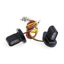 CULT-WERK- 'Shorty' 3-1 taillight / turn signal combo. Black | 964999