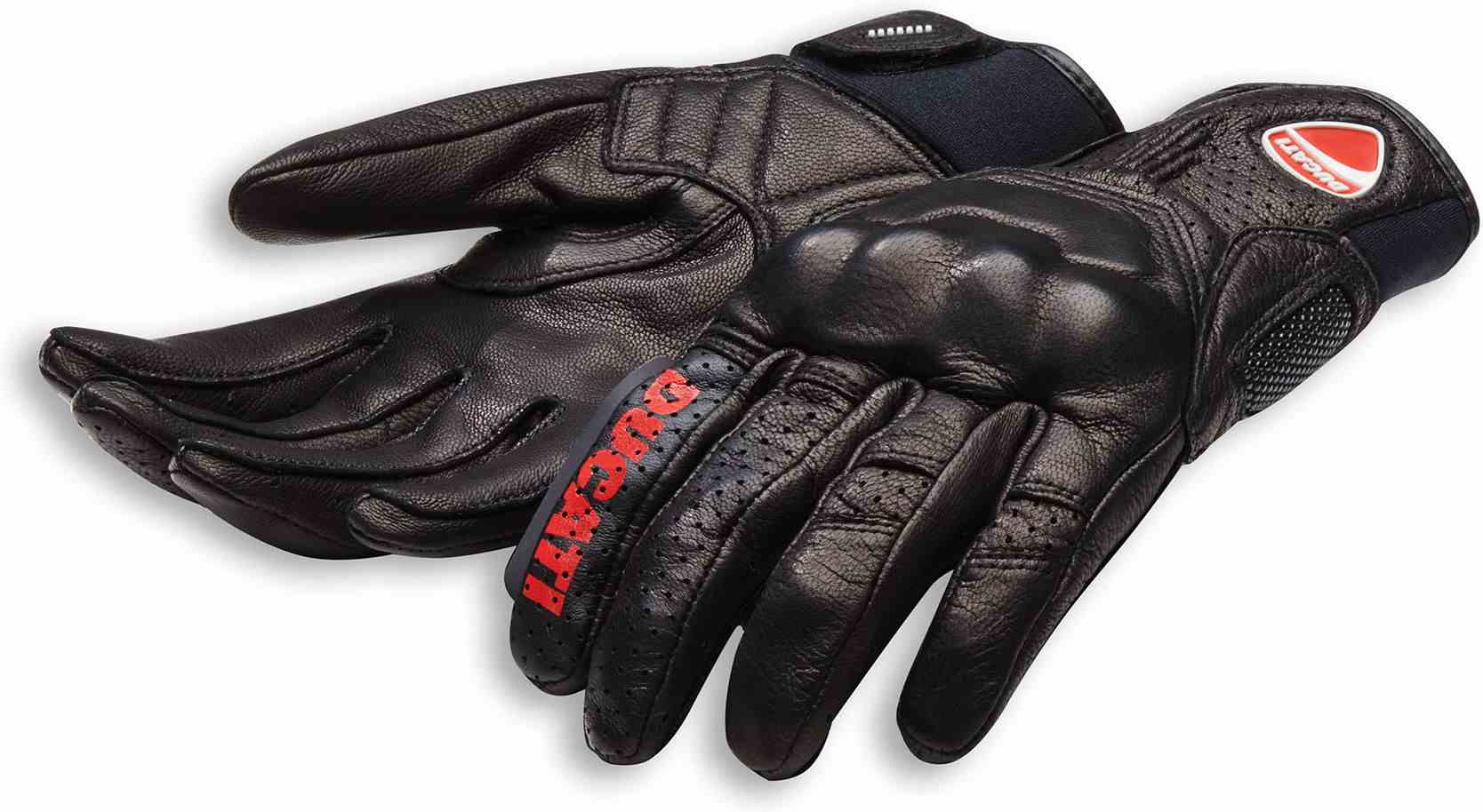 Ducati / ドゥカティ純正商品 Logo C1 - レザーグローブ ブラック サイズL | 981042295