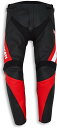Ducati / ドゥカティ純正商品 Speed Evo C1 - レザートラウザー レッド/ホワイト/ブラック | 981043846