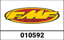 FMF Fmf 5 Oval Stkr(Yel/Red) 010592