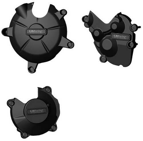 GBRacing / ジービーレーシング エンジンカバーセット | EC-ZX6-2007-SET-GBR