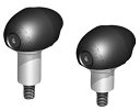 GBRacing / ジービーレーシング リプレイスメント LHS ブレットフレームスライダー | FS-675-2006-LHS(2)