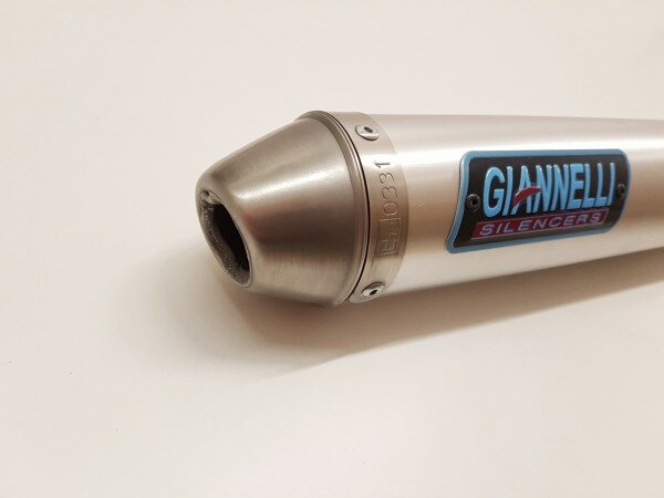 Giannelli / ジェネリ HUSQVARNA WRE 125 05/06 - SM 125 05/06 EUアプルーブド アルミニウムサイレンサー | 54608HF