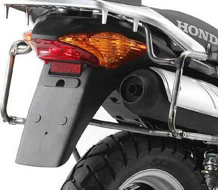 Givi / ジビ XL 650V TRANSALP (00-07) チューブ状サイドケース ホルダー (ブラック) | PL167