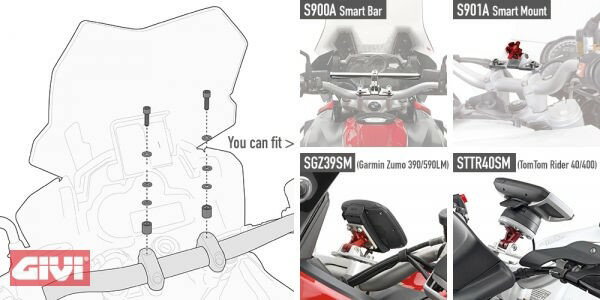 Givi / ジビ スマートバー　取り付け用　アダプターキット | 03SKIT