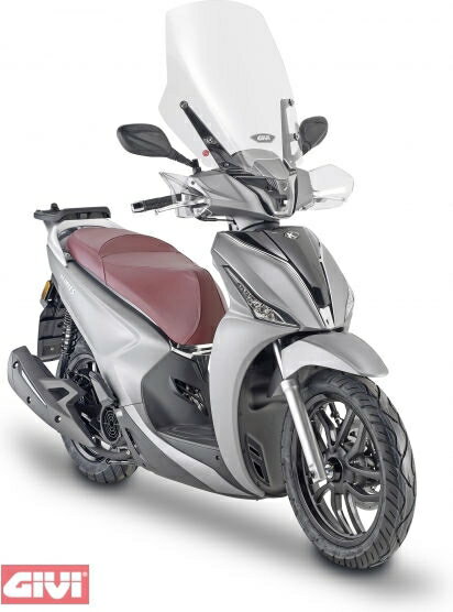 Givi / ジビ ウインドシールド クリア 535 mm（高さ） 495 mm（幅） Kymco People S 125-150 (20-21) | D6113STG