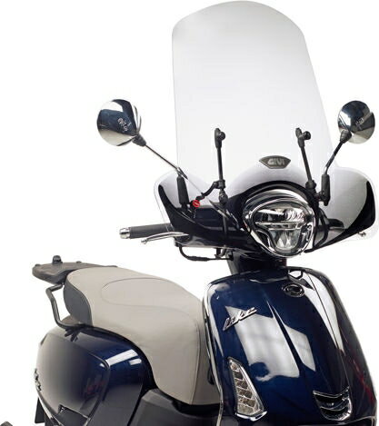 Givi / ジビ ウインドスクリーン Kymco Like 125/150 17- クリ アスクリーン dim HxW 495x655cm | 6109A