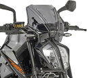 Givi / ジビ スクリーン KTM 790 Duke スモーク dim. HxW 25x31 cm フィッティングキット付属 A7708