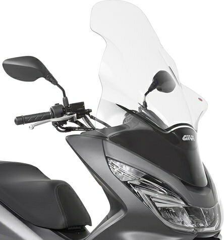 Givi / ジビ ハイ・ウインドスクリーン D1130ST for Honda PCX 125-150 14-17 クリア dim. HxW 81.5 x 55 cm | D1130ST