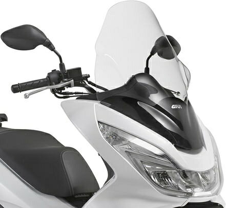 Givi / ジビ ウインドスクリーン D1136ST for Honda PCX 125-150 14-17 クリア dim. HxW 63 x 435 cm | D1136ST