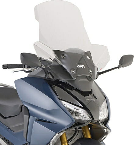 Givi / ジビ ウインドスクリーン D1186ST Honda Forza 750 クリア dim. HxW 62x64 cm | D1186ST