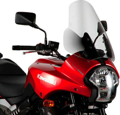 Givi / ジビ ウインドスクリーン Kawasaki Versys 650 06-09 クリア dim. HxW 46x445 cm | D405ST