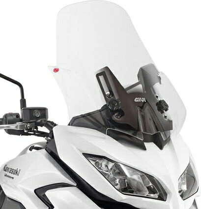 Givi / ジビ ウインドスクリーン Kawasaki Versys 1000 15-16 クリア dim. HxW 53x45 cm | D4113ST