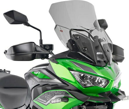 Givi / ジビ ウインドスクリーン Kawasaki Versys 650 22- ライトスモーク dim. HxW 48x42 cm | D4132S