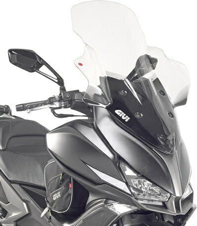 Givi / ジビ ウインドスクリーン Kymco Xciting 400 クリア dim. HxW 85 x 63 cm | D6104ST