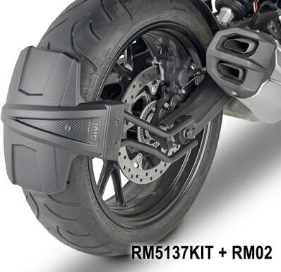 Givi / ジビ リアホイールフェンダー用スペシフィックインストールキット （マットカバー品番RM02は別売りです） BMW F 900 R F 900 XR | RM5137KIT