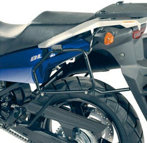 Givi / ジビ DL 650 V-STROM (04-08) Tubularチューブラー サイドケースホルダー (ブラック) | PL532