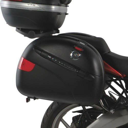 Givi / ジビ VERSYS 650 (06-08) Tubularチューブラー サイドケースホルダー (ブラック) | PL447