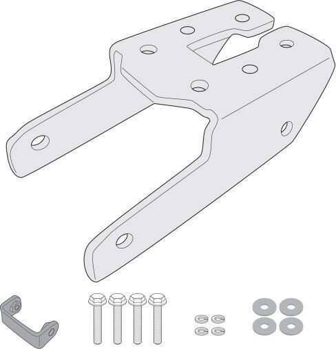 Givi / ジビ マウンティングキット PLX4130 for Kawasaki Ninja 1000 SX (2020) 4130FZ非付属 | 4130KIT