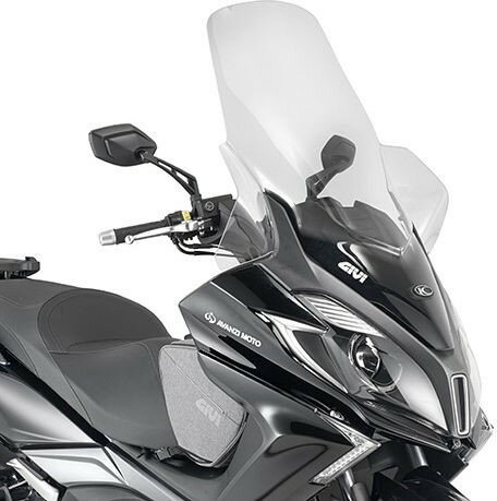 Givi / ジビ ウインドスクリーン Kymco Downtown ABS 125i/350i 15- クリア dim. HxW 925 x 635 cm | D6107ST