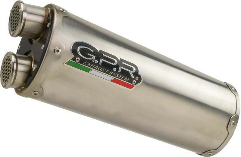 GPR / ジーピーアール オリジナル Bmw R 1250 Gs 2021/22 E5 Homologated スリッポンエキゾースト Dual Inox | E