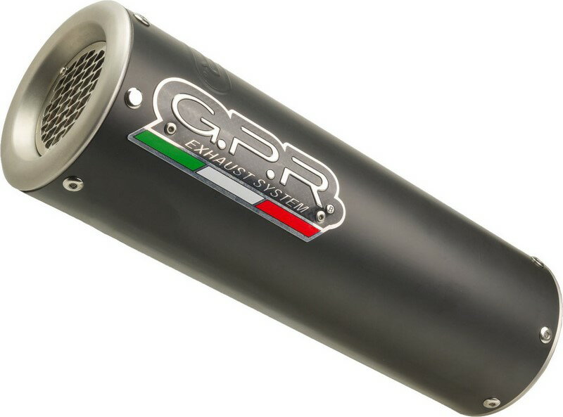 GPR / ジーピーアール エキゾーストシステム Bmw S 1000 Xr 2020/2021 e5 Homologated スリップオン exhaust M3 ブラック Titanium | E5.BM.1