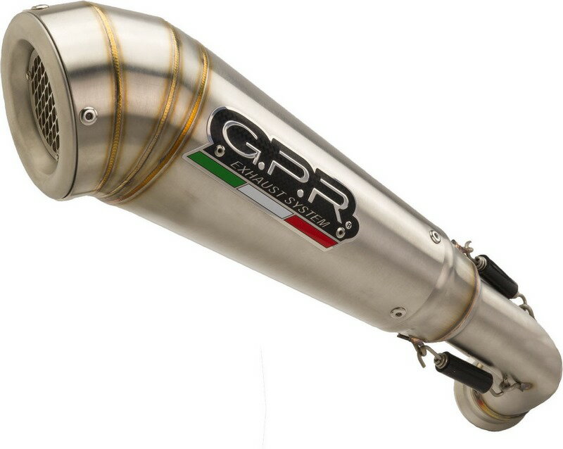 GPR / ジーピーアール オリジナル Suzuki Gsx-R 750 K8 2008/10 Homologated スリッポンエキゾースト Powercone