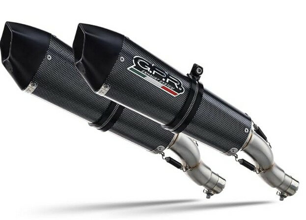 GPR / ジーピーアール オリジナル Yamaha Fjr 1300 2017/20 E4 Pair Homologated スリッポンエキゾース..