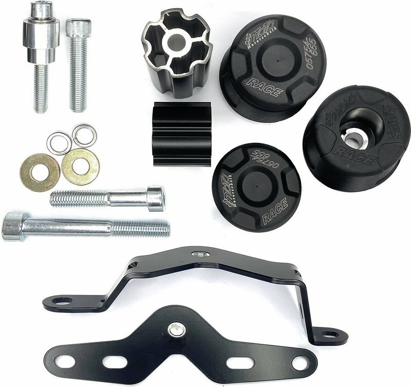 GSGモトテクニック クラッシュパッドセット ブラック KTM 790 Duke (2018 -) | 406026055-KM12-BLACK(2)