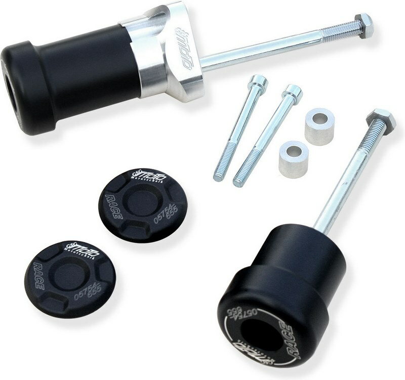 GSGモトテクニック クラッシュパッドセット ホワイト Suzuki GSX-R 750 W (1992-1995) | 600-S3-WHITE