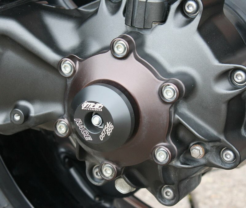 GSGモトテクニック クラッシュパッドセット (リアホール用) Yamaha V-Max (- 2006) | 37-45-60-427