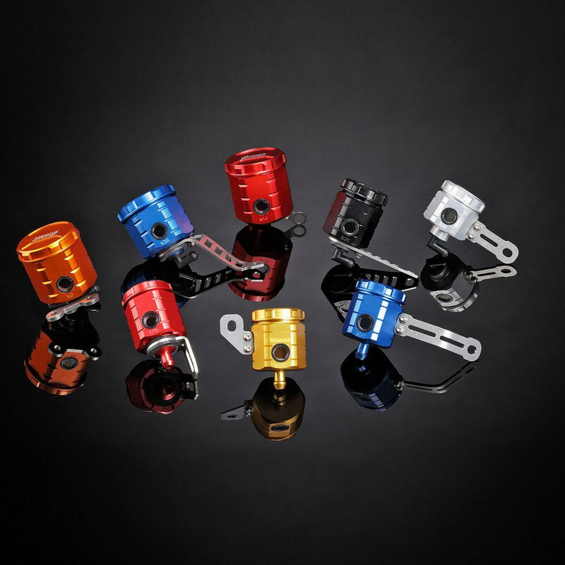 GSGモトテクニック ブレーキオイルリザーバー フロント ゴールド Triumph Speed Triple 1200 / RS / RR (