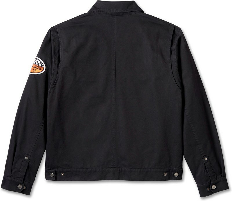 Harley-Davidson Men'S 120Th Anniversary Work Jacket- Black Beauty | 97526-23VM 2