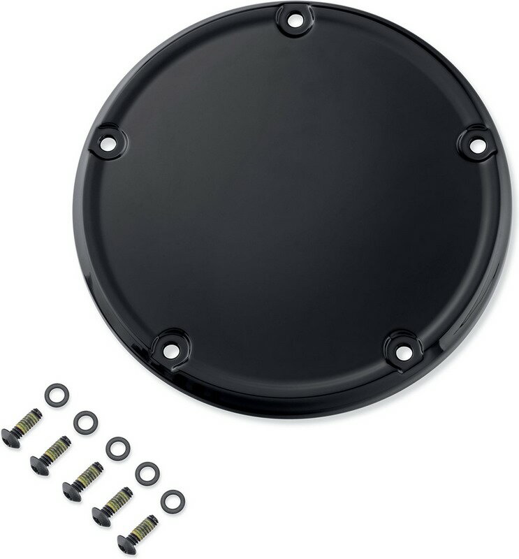 ハーレーダビッドソン ダービーカバー - グロスブラック | 25700971