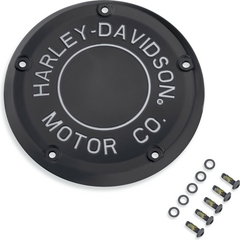 ハーレーダビッドソン ダービーカバー MOTOR CO ロゴ 18年以降 FLSB ブラック | 25701023