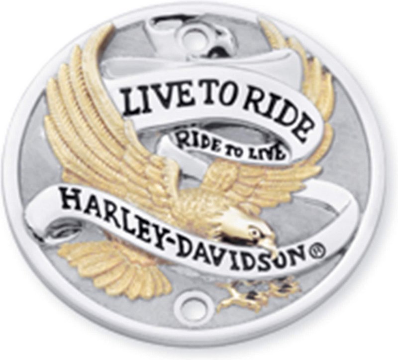 ハーレーダビッドソン タイマーカバー Live to Ride 04年以降 XL | 32585-90T