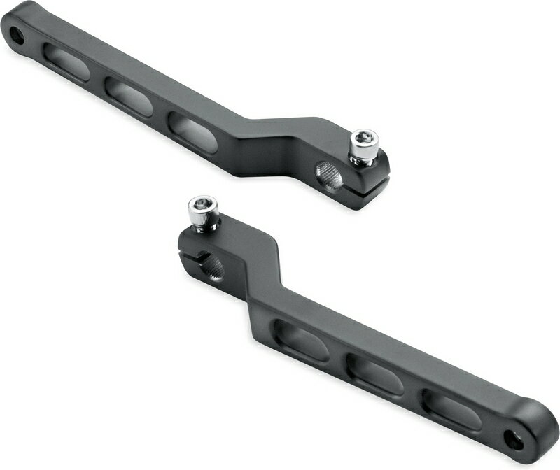 ハーレーダビッドソン ビレットスタイル ヒール＆トゥ シフトレバー 86年以降 FL/FLH サテンブ