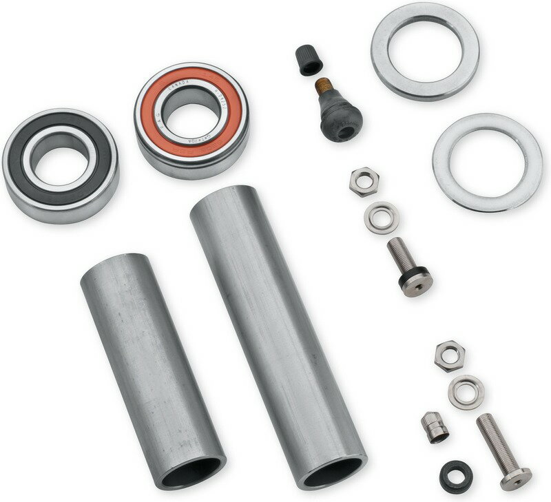 ハーレーダビッドソン ホイールインストールキット 25mmアクスル フロント ABS装着車用 | 424000
