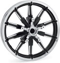 ハーレーダビッドソン 17インチ フロントホイール インペラー 09年以降 FLH コントラストクロ