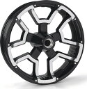 ハーレーダビッドソン Seismic 18 in. フロントホイール グロスブラック with Machined Highlights | 43300