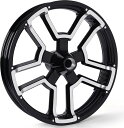 ハーレーダビッドソン Seismic 21 in. フロントホイール グロスブラック with Machined Highlights | 43300