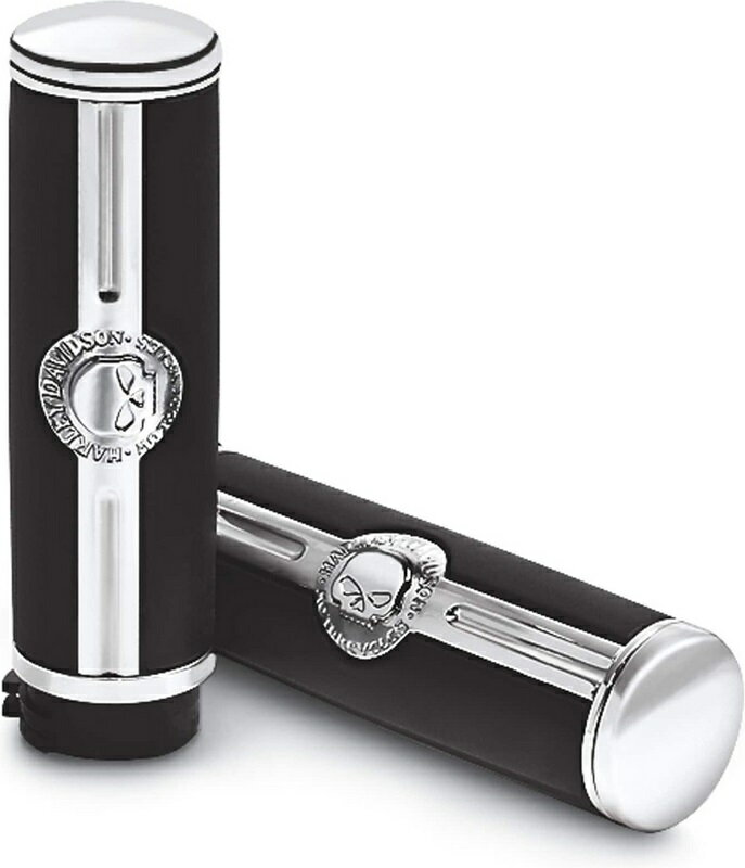 ハーレーダビッドソン ハンドグリップ スカル ラージ/1.6インチ径(41mm) | 56741-04