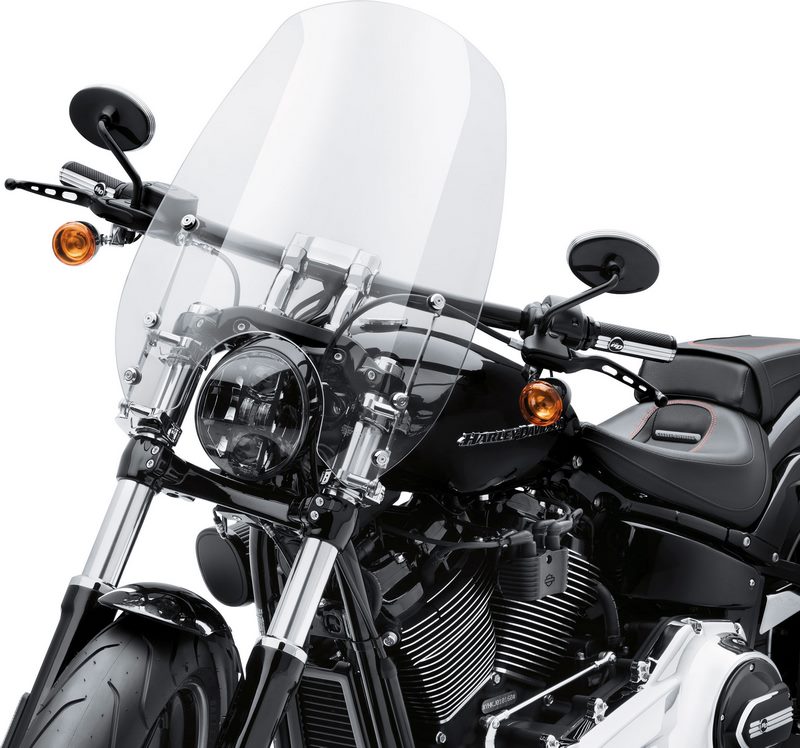 ハーレーダビッドソン ウインドシールド スーパースポーツ 18年以降 FXBR スモーク/ポリッシ
