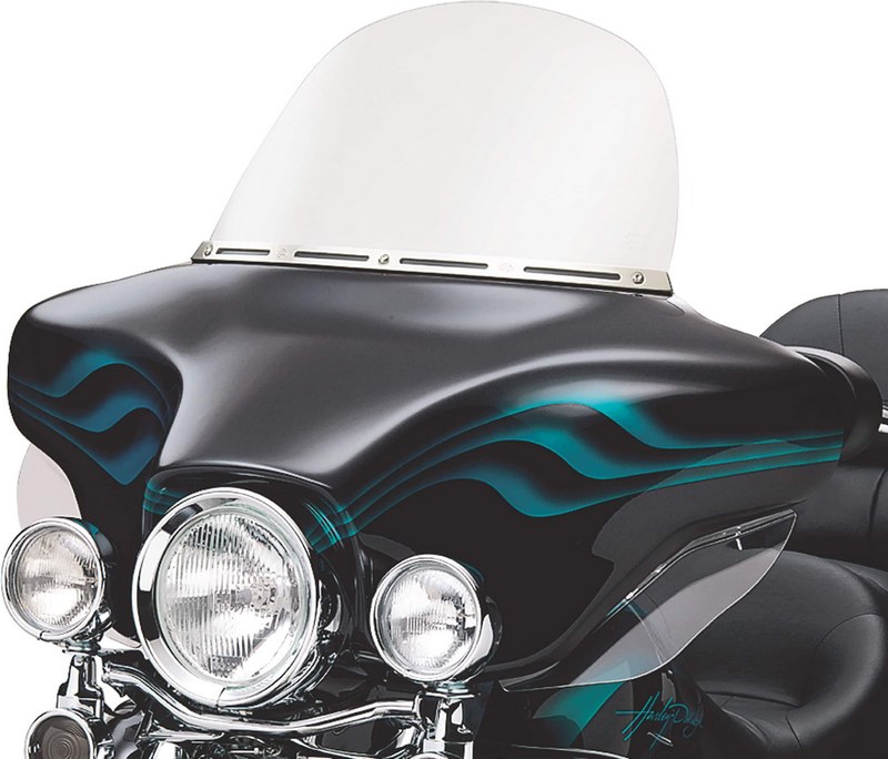 ハーレーダビッドソン バットウイング フェアリングシールド 96年-13年 FLH 305mm クリア | 58187-9
