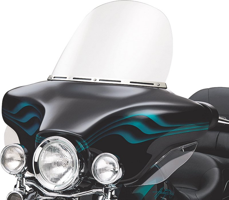 ハーレーダビッドソン バットウイング フェアリングシールド 96年-13年 FLH 381mm クリア | 58314-9