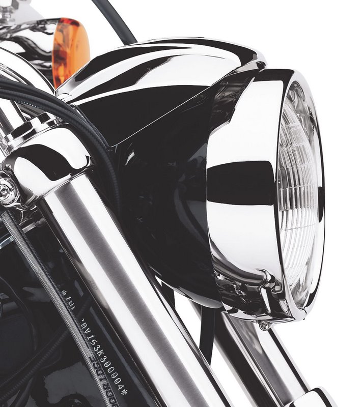 ハーレーダビッドソン ヘッドライト トリムリング 04年以降 XL/L | 69623-99A