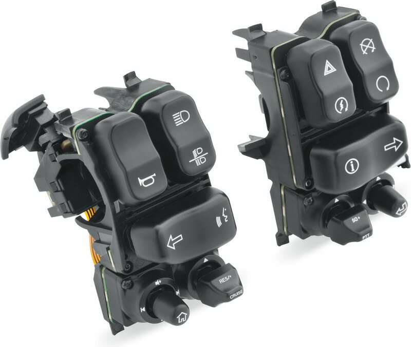 ハーレーダビッドソン 照明付きハンドコントロールスイッチ 14年-19年 ツーリング | 71500248C