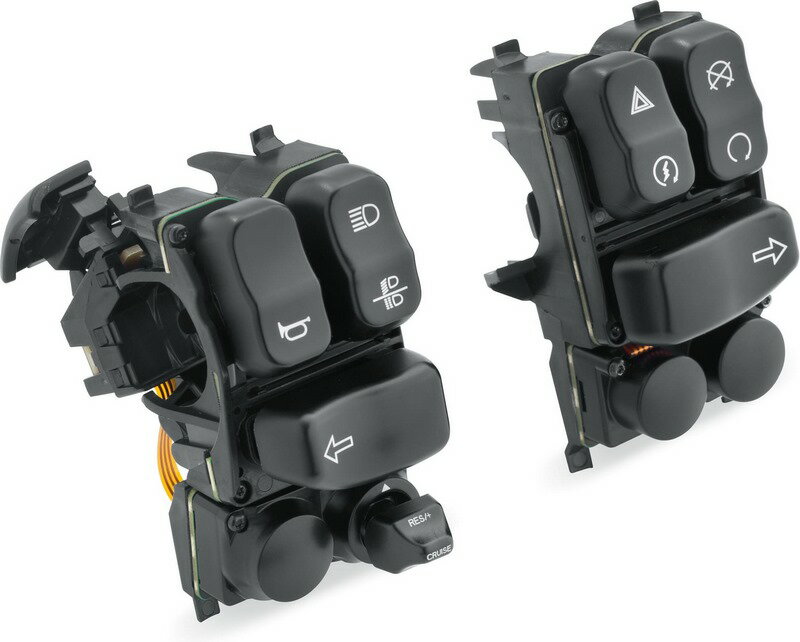 ハーレーダビッドソン 照明付きハンドコントロールスイッチ 14年-16年 FLHR | 71500250B